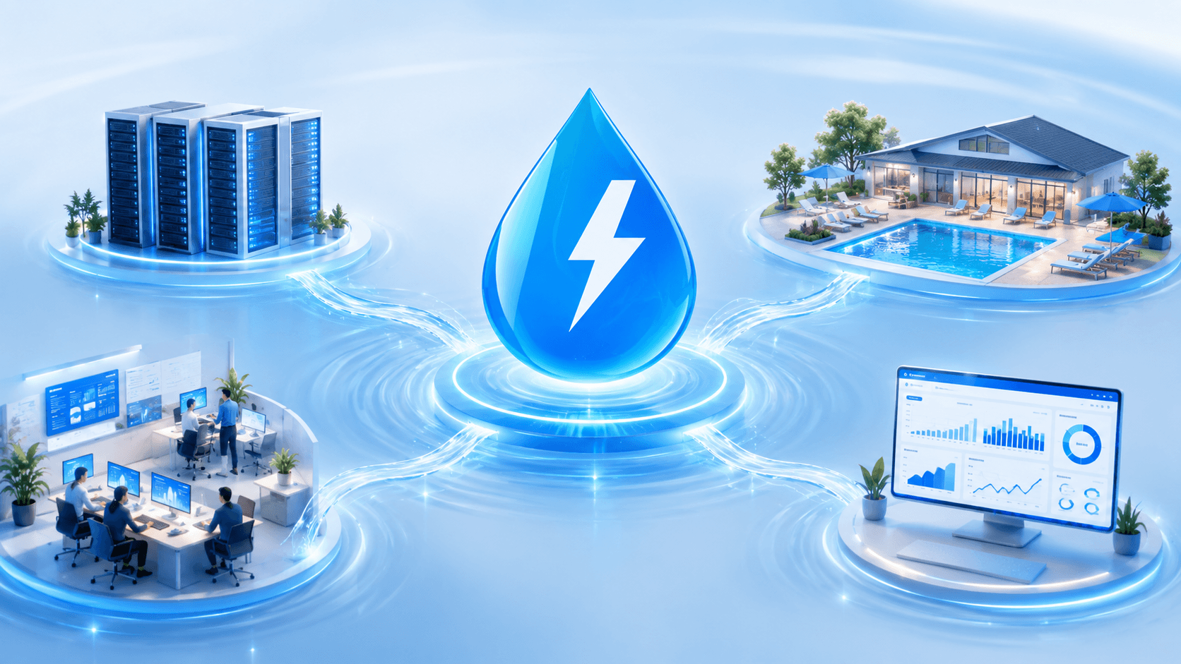 PoolPulse connects reliable infrastructure, operations, club facilities, and analytics